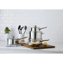 Cooks Stainless Steel 13-pc. Cookware Set