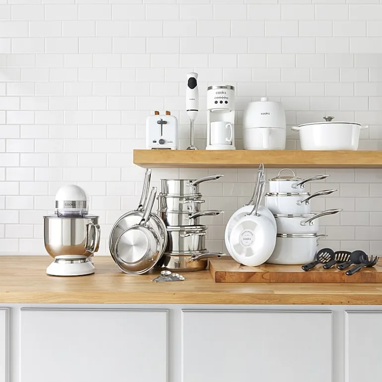 Cooks Stainless Steel 15-pc. Cookware Set