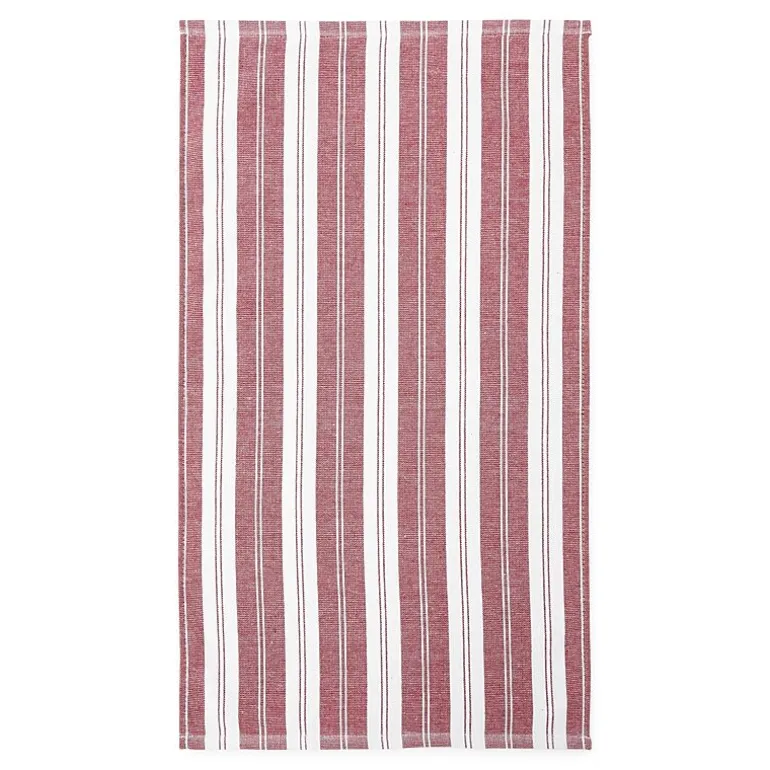 Cooks Striped Dual Purpose 4-Pc. Kitchen Towel Set