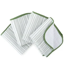Cooks Striped Scrubber 4-pc. Dish Cloth Set