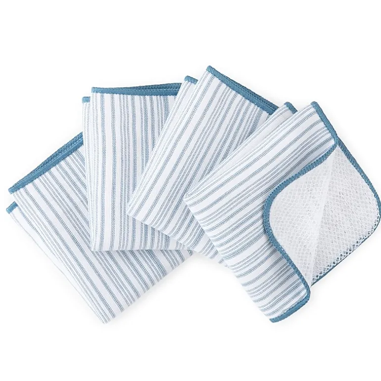 Cooks Striped Scrubber 4-pc. Dish Cloth Set