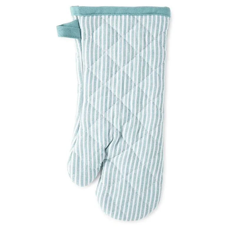 Cooks Stripe Oven Mitt