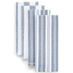 Cooks Stripe 4-pc. Kitchen Towel Set