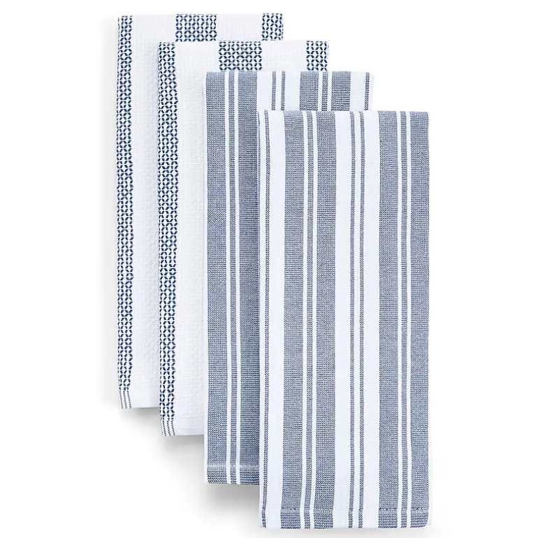 Cooks Stripe 4-pc. Kitchen Towel Set