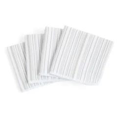 Cooks Stripe Scrubber 4-pc. Dish Cloth Set