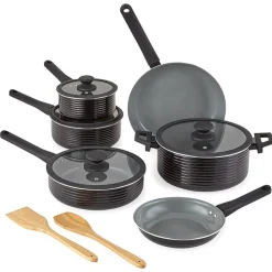 Cooks Wave Ceramic 12-pc. Non-Stick Cookware Set