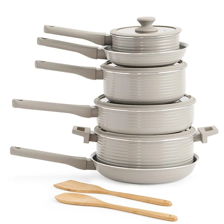 Cooks Wave Ceramic 12-pc. Non-Stick Cookware Set