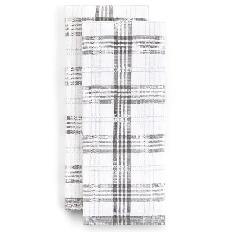 Cooks Windowpane 2-pc. Kitchen Towel Set