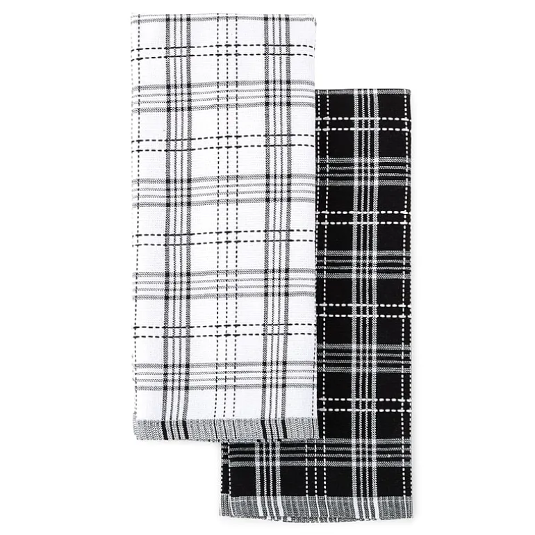 Cooks Windowpane 2-pc. Kitchen Towel Set