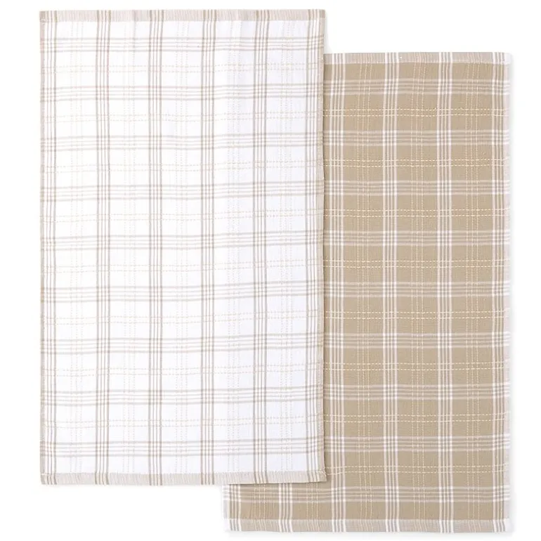 Cooks Windowpane 2-pc. Kitchen Towel Set