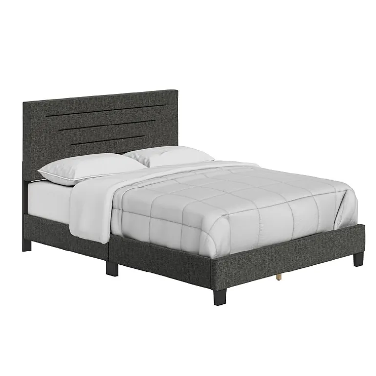 Corben Upholstered Tufted Bed