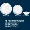 Corelle Garden Song 12-pc. Glass Dinnerware Set