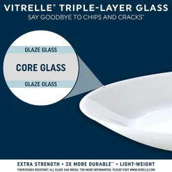 Corelle Salt Wash 12-pc. Glass Dinnerware Set