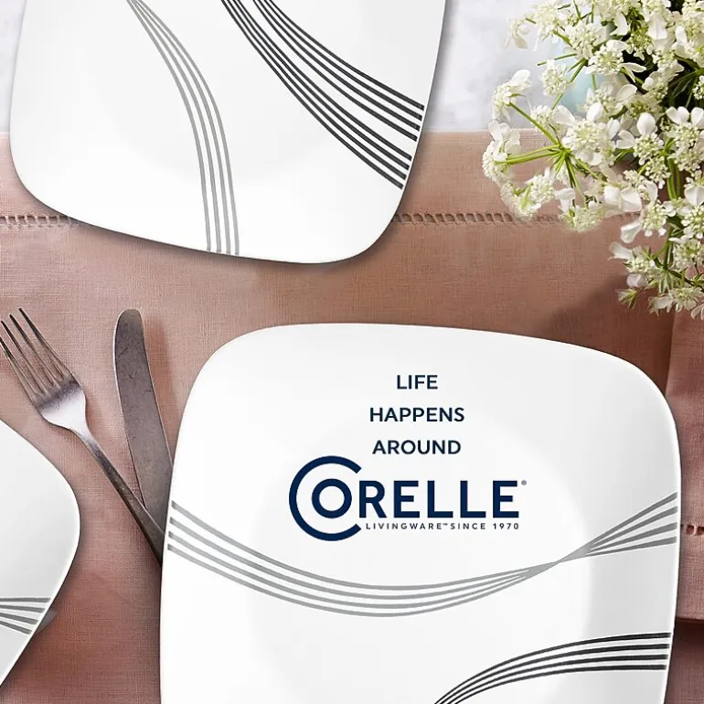 Corelle Urban Arc 16-pc. Glass Dinnerware Set