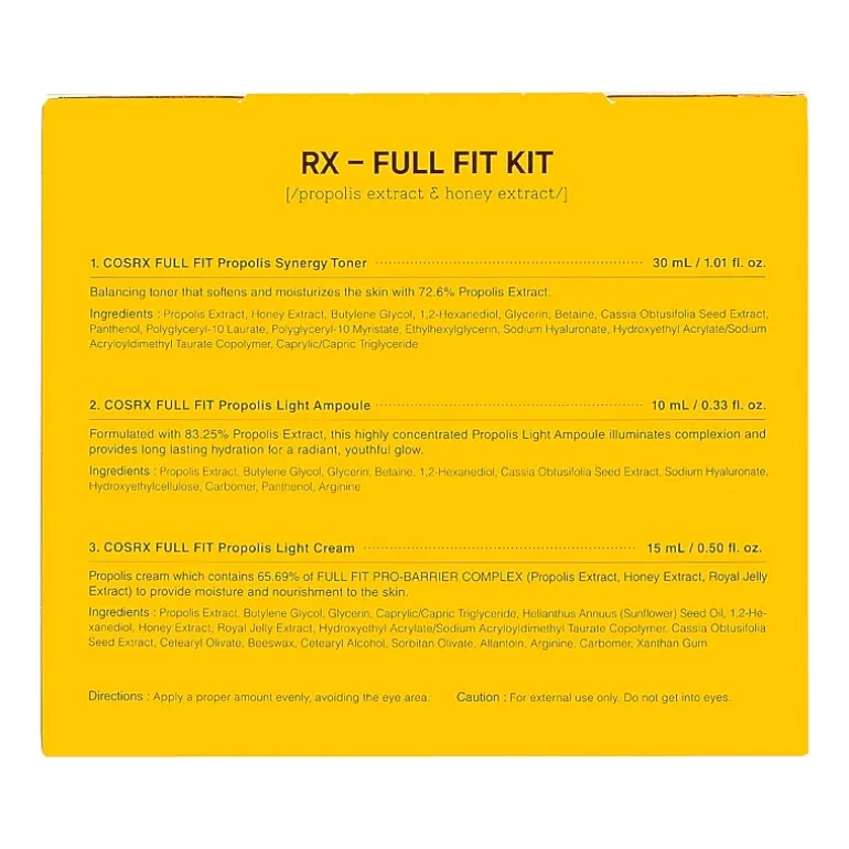 Cosrx Honey Glow Kit Value Set