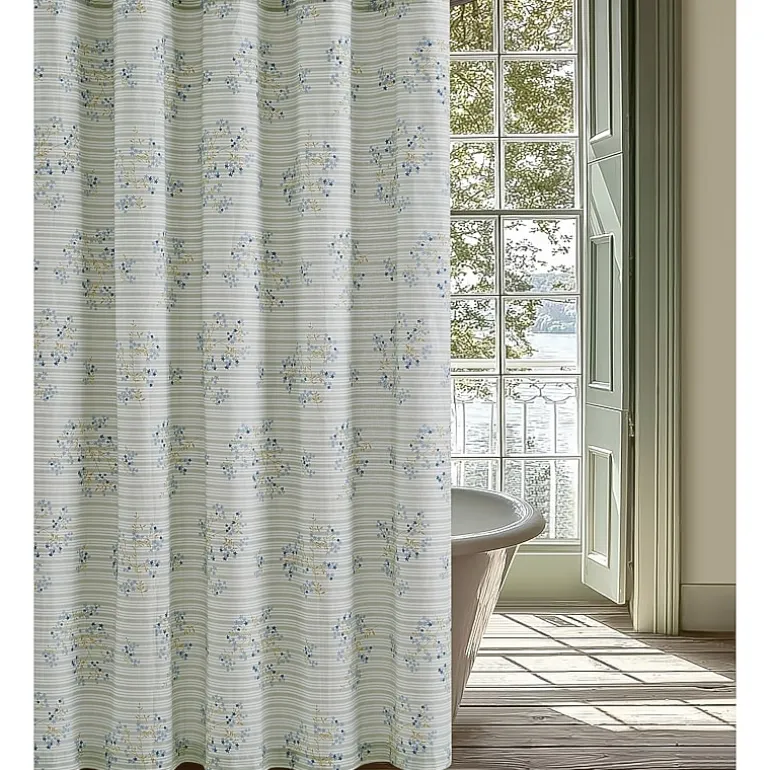 Cottage Classics Emma Floral Shower Curtain
