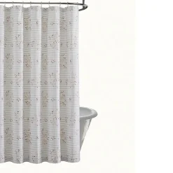 Cottage Classics Emma Floral Shower Curtain