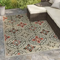 Covington Home Long Island Floral Lattice 39