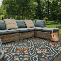 Covington Home Long Island Floral Lattice 39