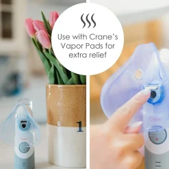 Crane Cordless Rechargeable Warm and Cool Mist Inhaler