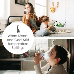 Crane Cordless Rechargeable Warm and Cool Mist Inhaler