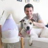 Crane Droplet 0.5 Gallon Ultrasonic Cool Mist Humidifier - White
