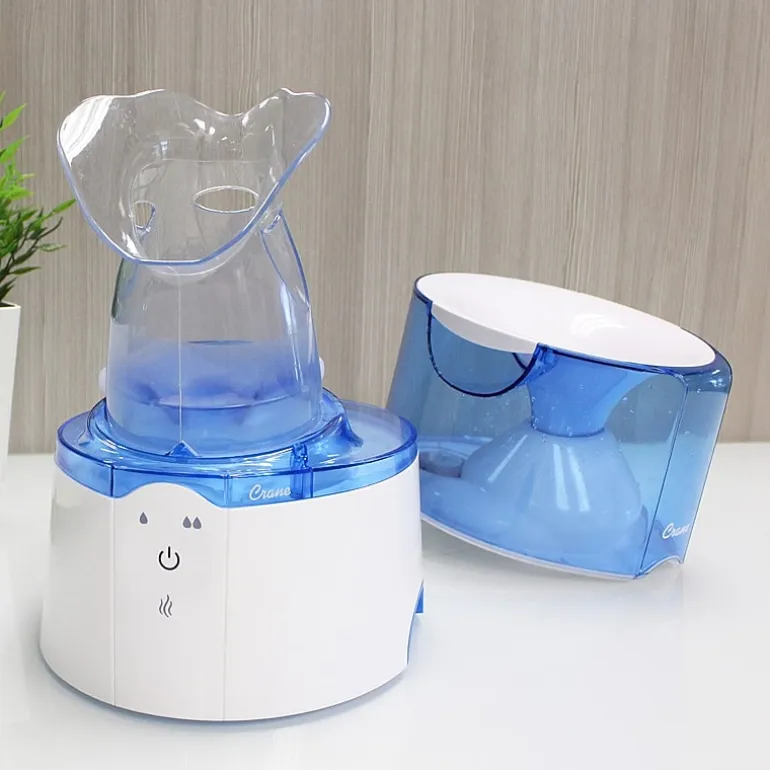 Crane 0.5 Gallon 2-In-1 Warm Mist Humidifier & Personal Steam Inhaler
