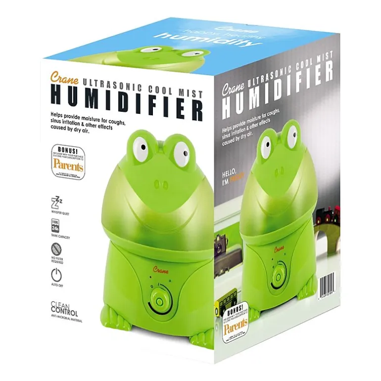 Crane 1 Gallon Ultrasonic Cool Mist Humidifier - Frog