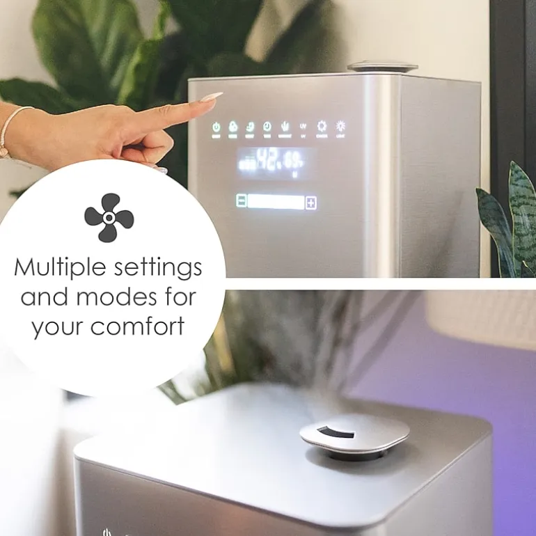 Crane 1.2 Gallon Ultrasonic Warm & Cool Mist Humidifier w/ Remote