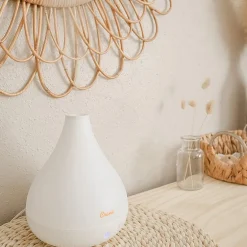 Crane 2-In-1 Personal 0.35 Gallon Ultrasonic Cool Mist Humidifier & Aroma Diffuser