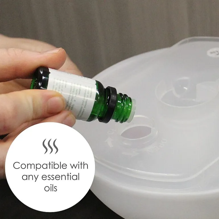 Crane 2-In-1 Personal 0.35 Gallon Ultrasonic Cool Mist Humidifier & Aroma Diffuser