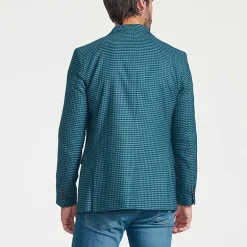 CRICKETEER™ Mens Checked Stretch Fabric Regular Fit Sport Coat