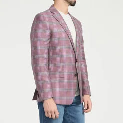 CRICKETEER™ Mens Plaid Stretch Fabric Regular Fit Sport Coat