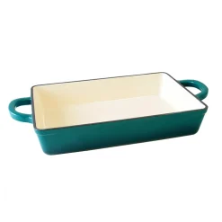 Crock Pot Artisan Enameled Cast Iron 13" Rectangular Lasagna Pan