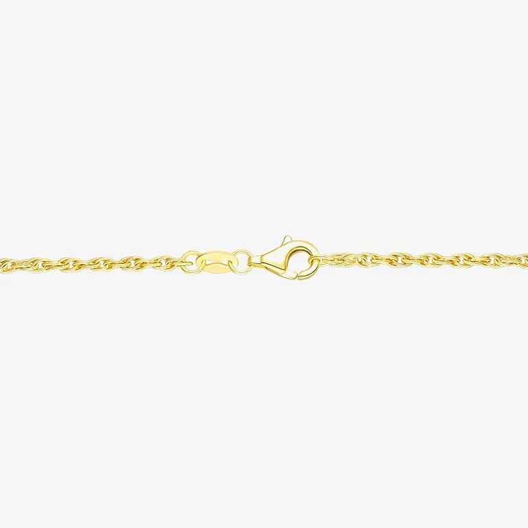 Crucifix Mens 24K Gold Over Silver Cross 24 Inch Pendant Necklace