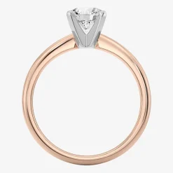 1 CT. Lab-Grown (G / SI2) Diamond Round Solitaire Engagement Ring in 10K Gold