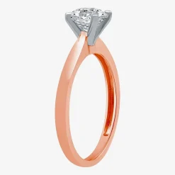 1 CT. Lab-Grown (G / SI2) Diamond Round Solitaire Engagement Ring in 10K Gold