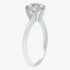 1 1/4 CT. Lab-Grown (G / SI2) Diamond Round Solitaire Engagement Ring In 14k Gold