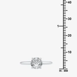 1 1/4 CT. Lab-Grown (G / SI2) Diamond Round Solitaire Engagement Ring In 14k Gold