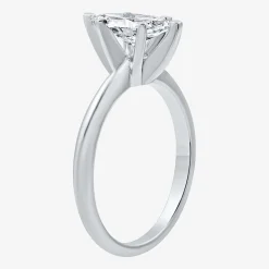 1 CT. Lab-Grown (G / SI1-SI2) Diamond Marquise-cut Solitaire Engagement Ring in 10K or 14K Gold