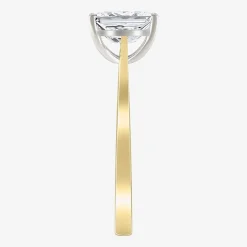 1 CT. Lab-Grown (G / VS2) Diamond Radiant-cut Solitaire Engagement Ring in 10K Gold