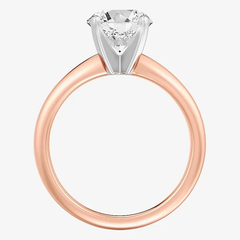 2 CT. Round Lab-Grown (G / SI2) Diamond Solitaire Engagement Ring in 14K Gold