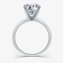 3 CT. Round Lab-Grown (G / VS2) Diamond Solitaire Engagement Ring in 14K Gold
