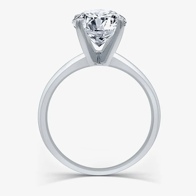 3 CT. Round Lab-Grown (G / VS2) Diamond Solitaire Engagement Ring in 14K Gold