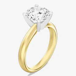 3 CT. Round Lab-Grown (G / VS2) Diamond Solitaire Engagement Ring in 14K Gold