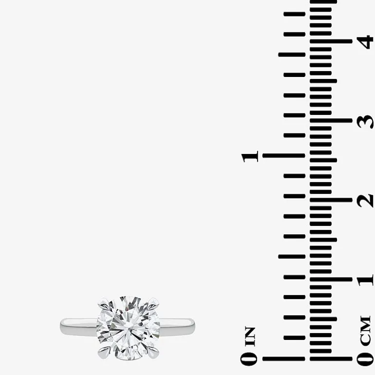 2 1/5 CT. T.W. (G-H / SI1-SI2) Lab-Grown Diamond Solitaire Engagement Ring in 14K Gold