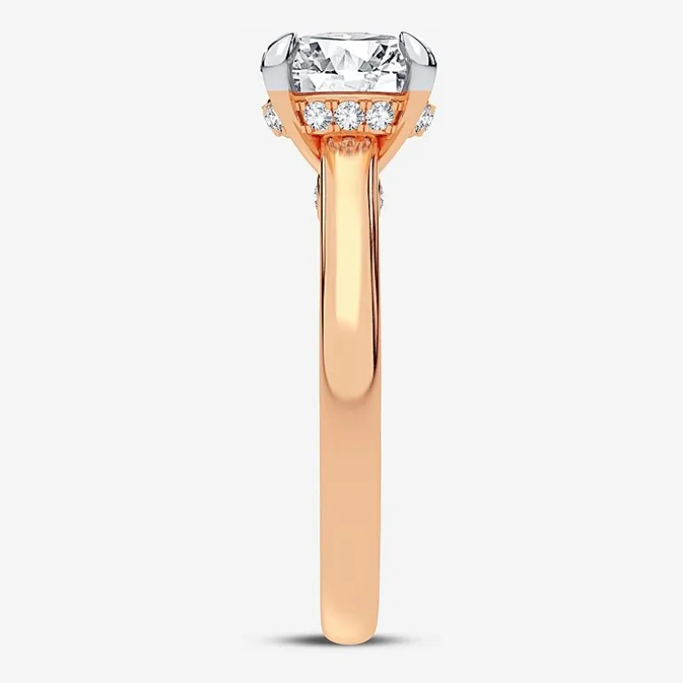 2 1/5 CT. T.W. (G-H / SI1-SI2) Lab-Grown Diamond Solitaire Engagement Ring in 14K Gold