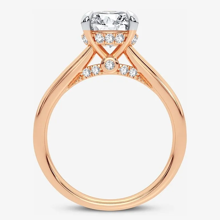 2 1/5 CT. T.W. (G-H / SI1-SI2) Lab-Grown Diamond Solitaire Engagement Ring in 14K Gold