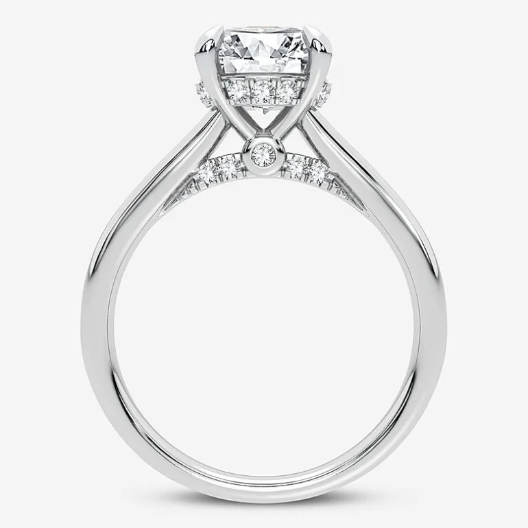 2 1/5 CT. T.W. (G-H / SI1-SI2) Lab-Grown Diamond Solitaire Engagement Ring in 14K Gold