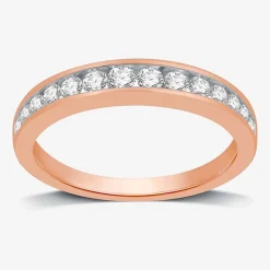 1/2 CT. T.W. Lab-Grown Diamond Wedding Band in 10K or 14K Gold